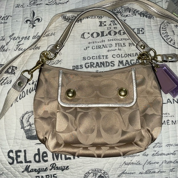 Coach Bags Coach Gold Purse Poshmark